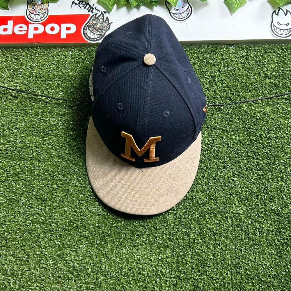 New-era Men's Navy and Blue Hat